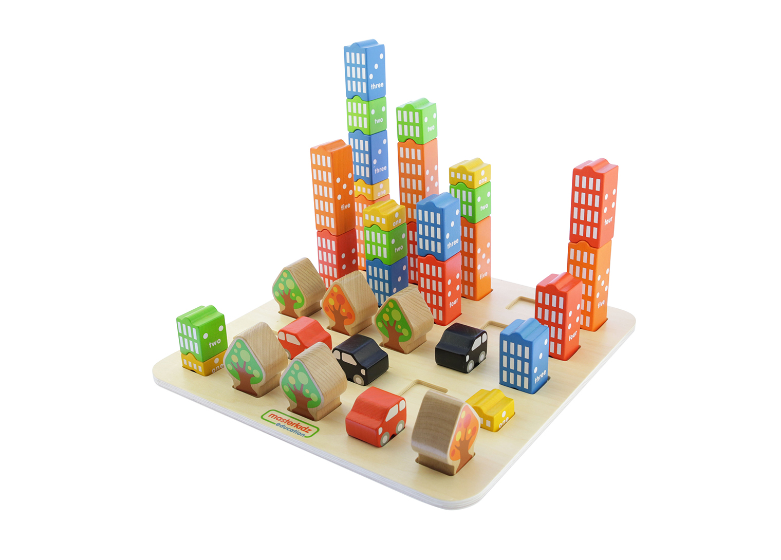 Tiny City -  A Spatial Relationship Learning Game